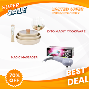 Ditto Magic Cookware + Magic Massager