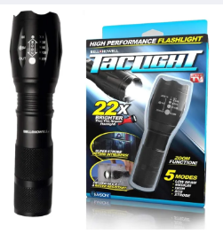 Tac Light High Powered Tactical Flashlight Buy 1 Get 1 - Image 6