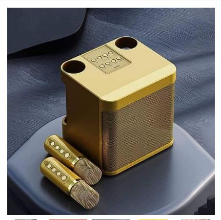 Wireless Karaoke Speaker with 2 Wireless Microphone - Image 3