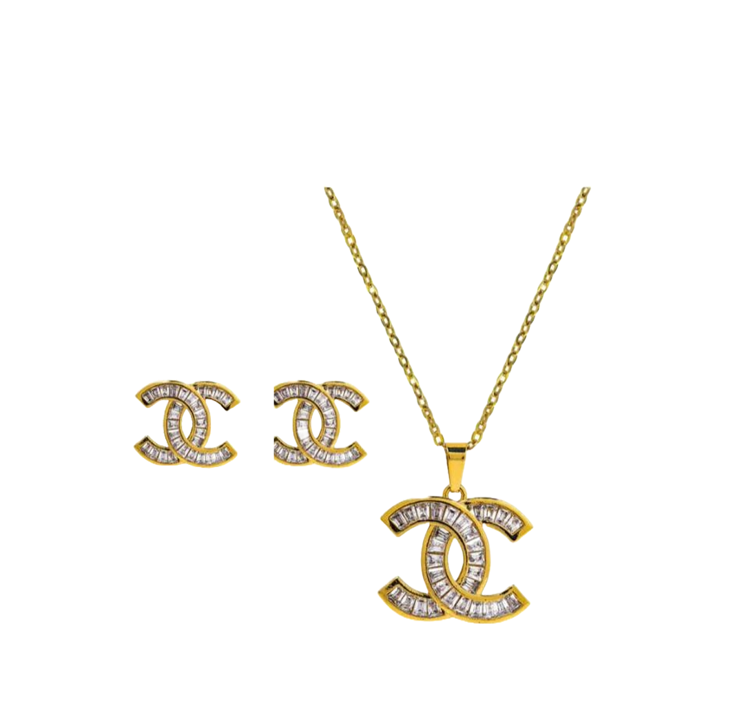 Baguette style Necklace